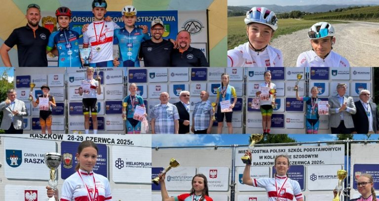 Mistrzowie, wicemistrzowie i brązowi medaliści Mistrzostw Polski – kolarze UKS Avatar Silesia Team Kobielice